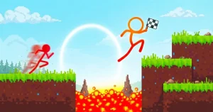 Play Stickman Parkour 3 Free Online